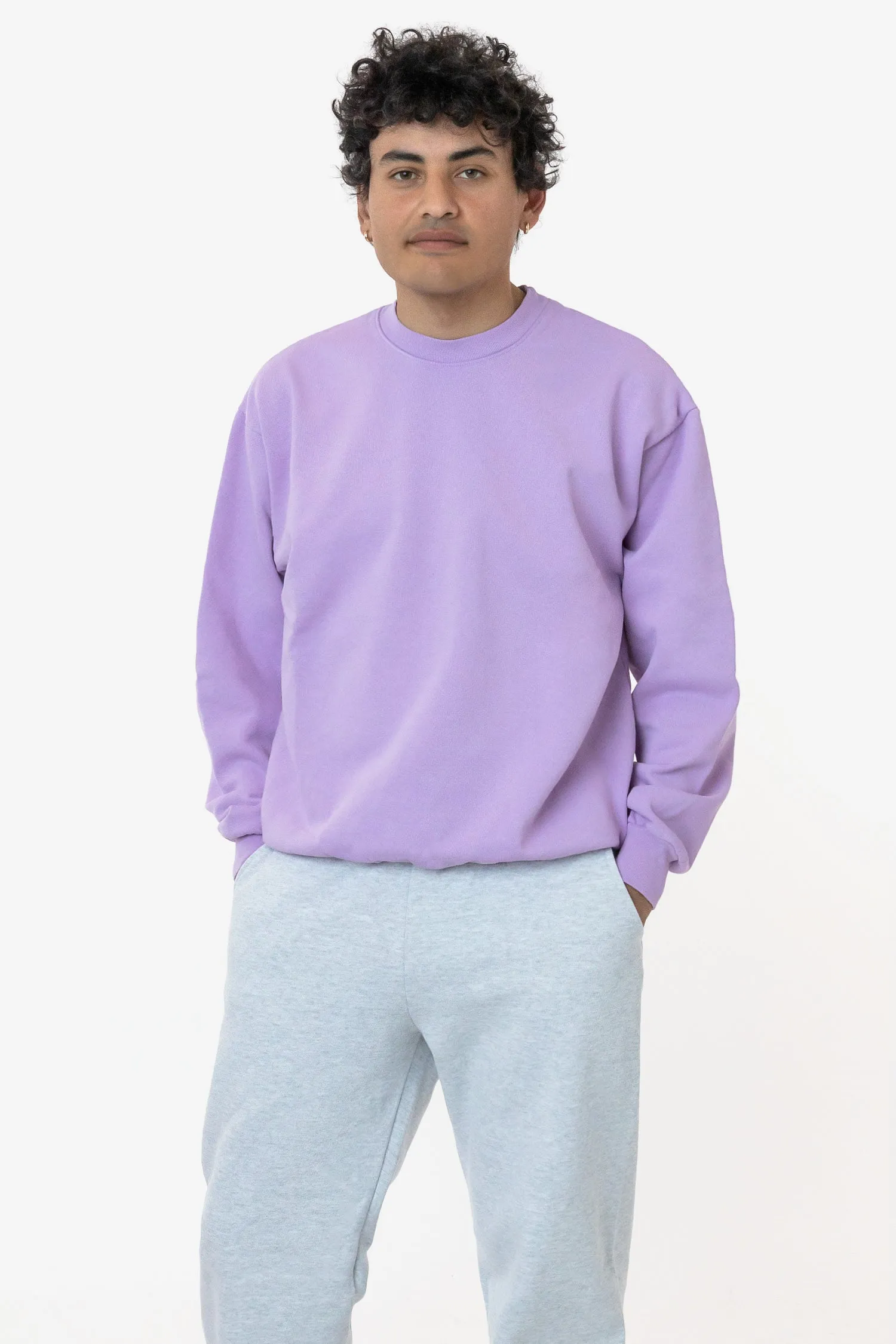 HF07 - Heavy Fleece Crewneck Sweatshirt (Garment Dye)