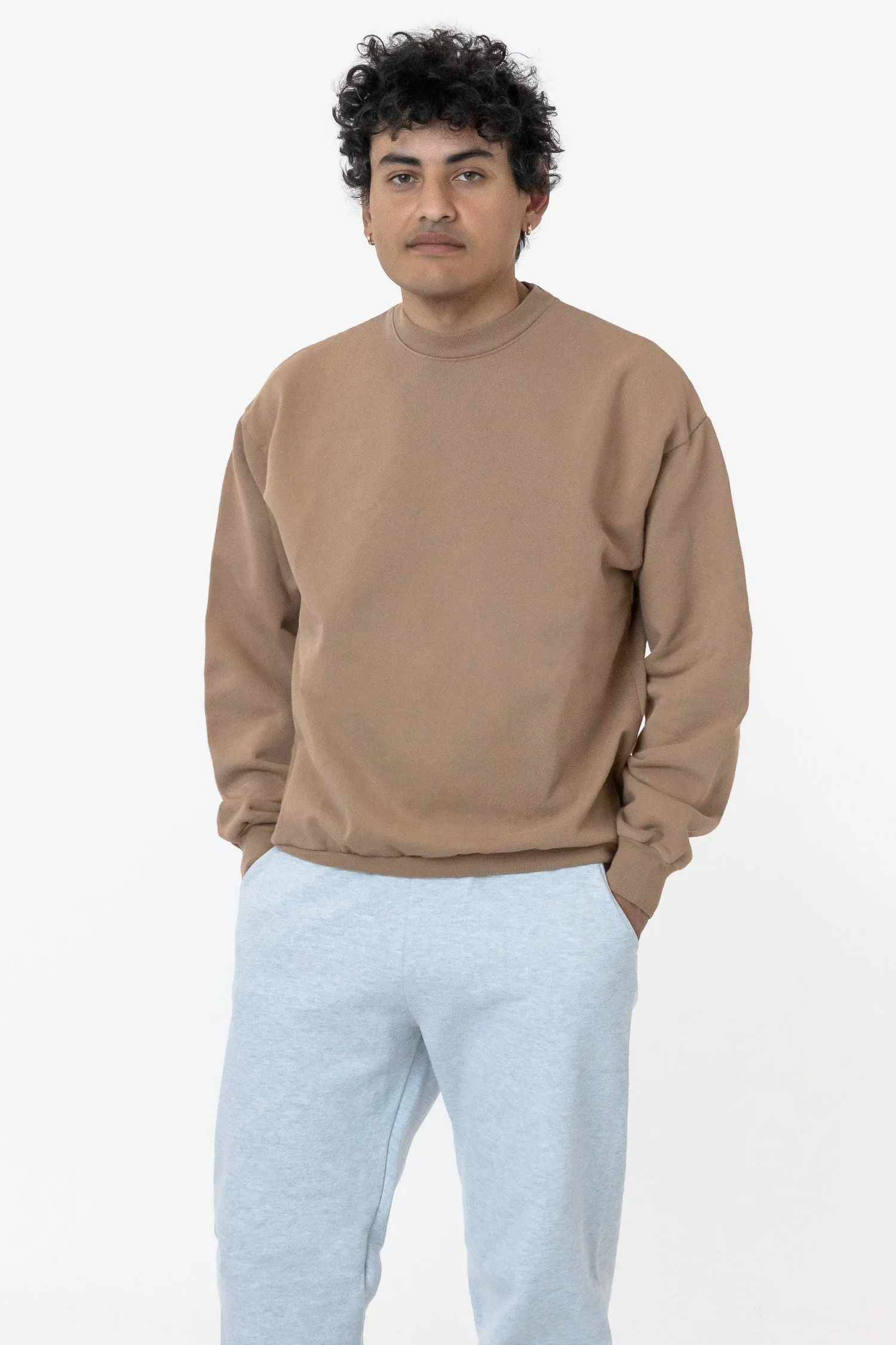 HF07 - Heavy Fleece Crewneck Sweatshirt (Garment Dye)