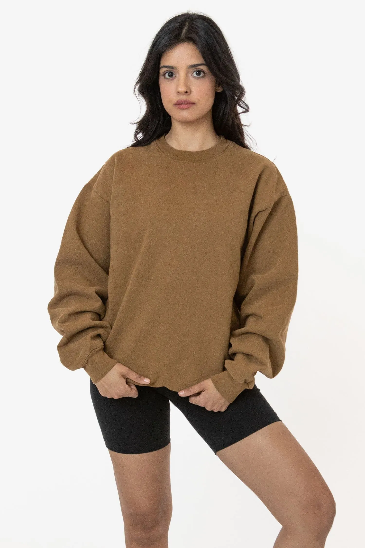 HF07 - Heavy Fleece Crewneck Sweatshirt (Garment Dye)