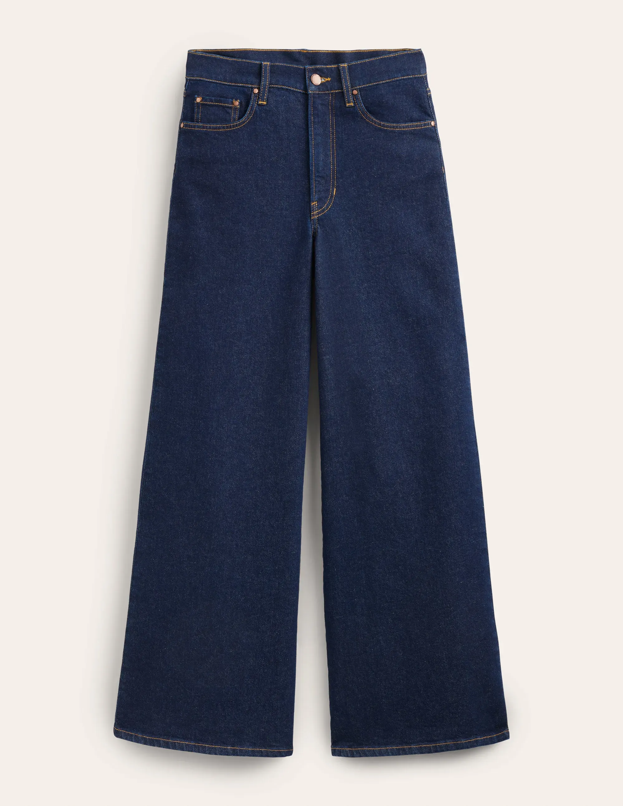 High Rise Wide Leg Jeans