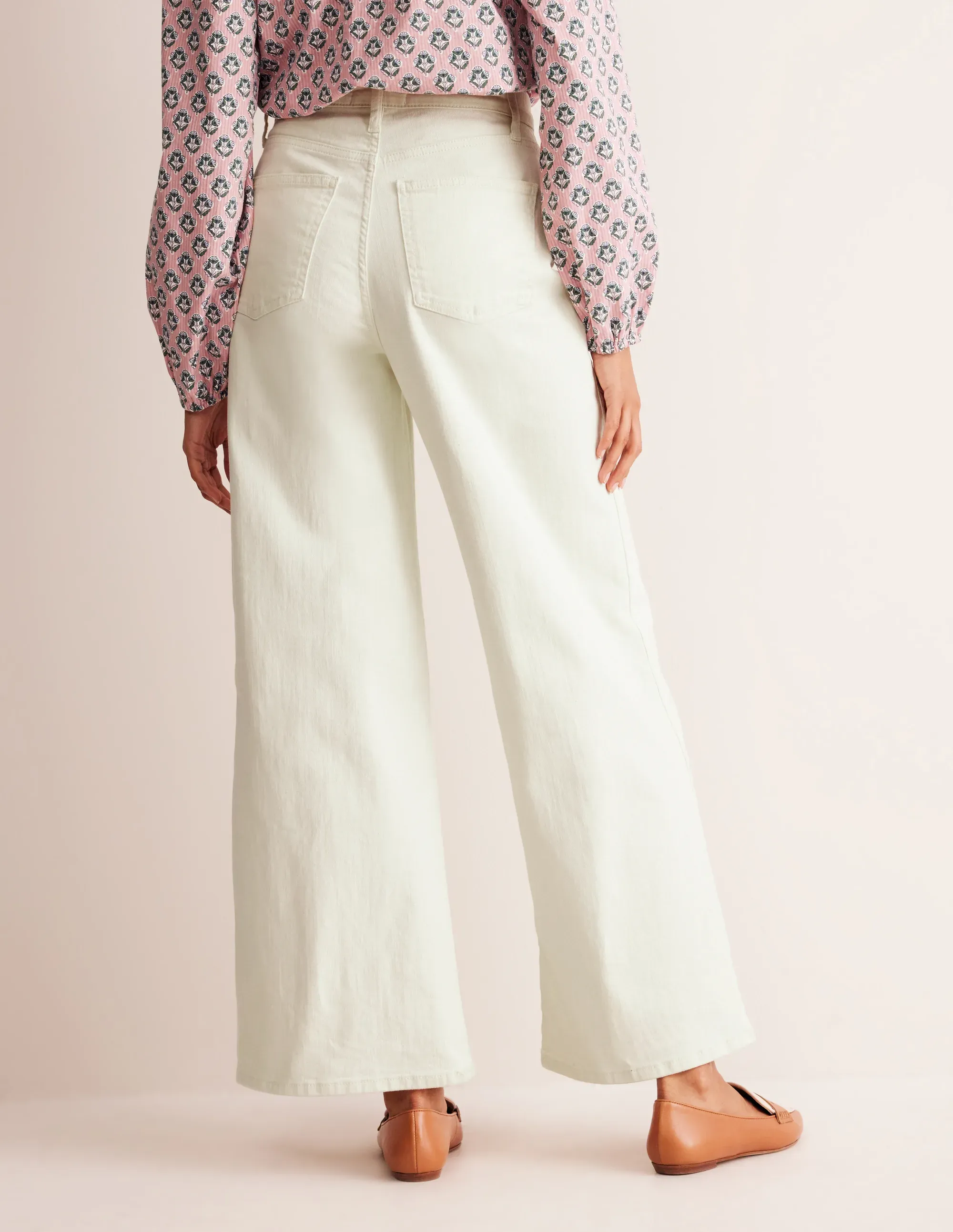 High Rise Wide Leg Jeans