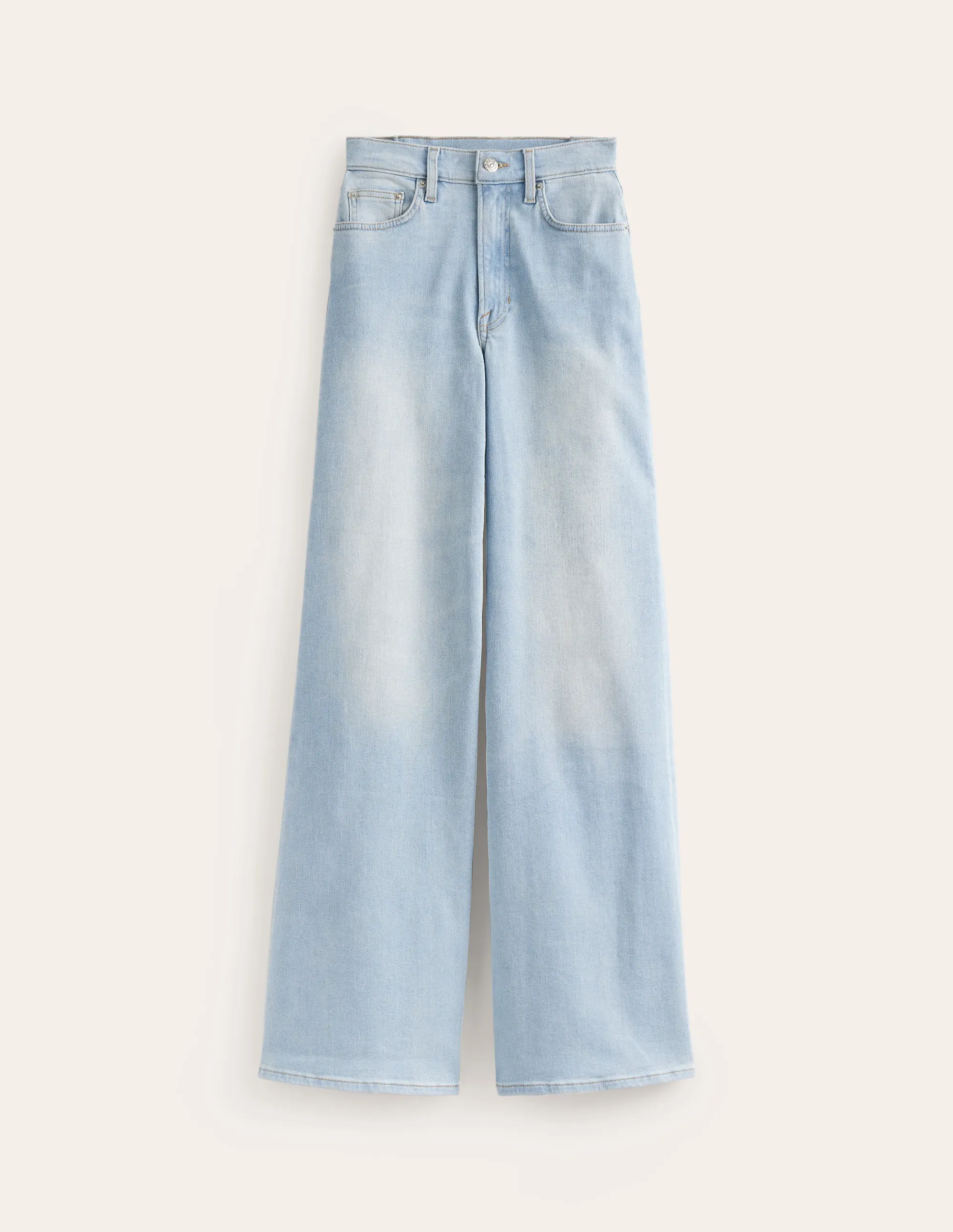 High Rise Wide Leg Jeans