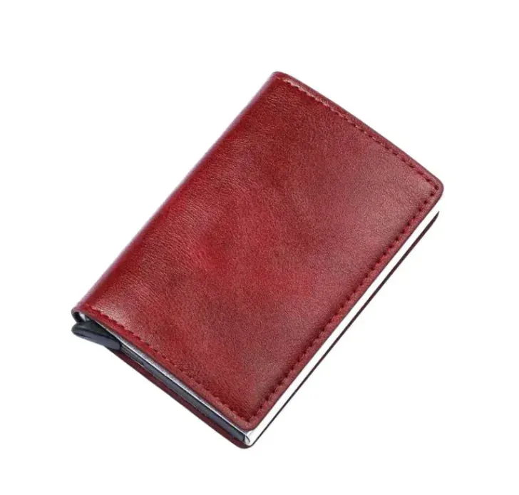 Hold - Anti-Theft Leather Wallet with RFID/NFC Protection - Vegan leather - Imported