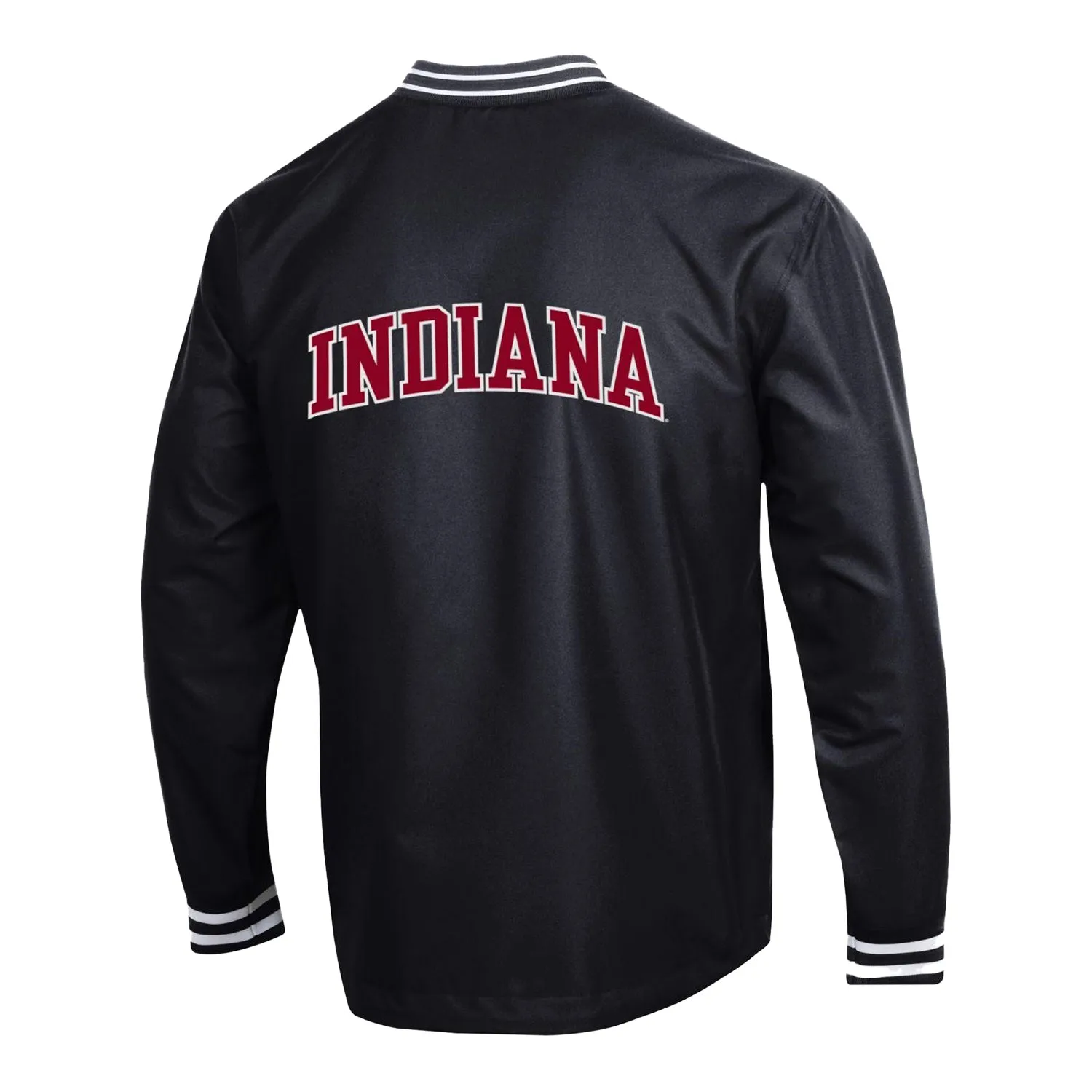 Indiana Hoosiers Super Fan Scout V-Neck Black Jacket