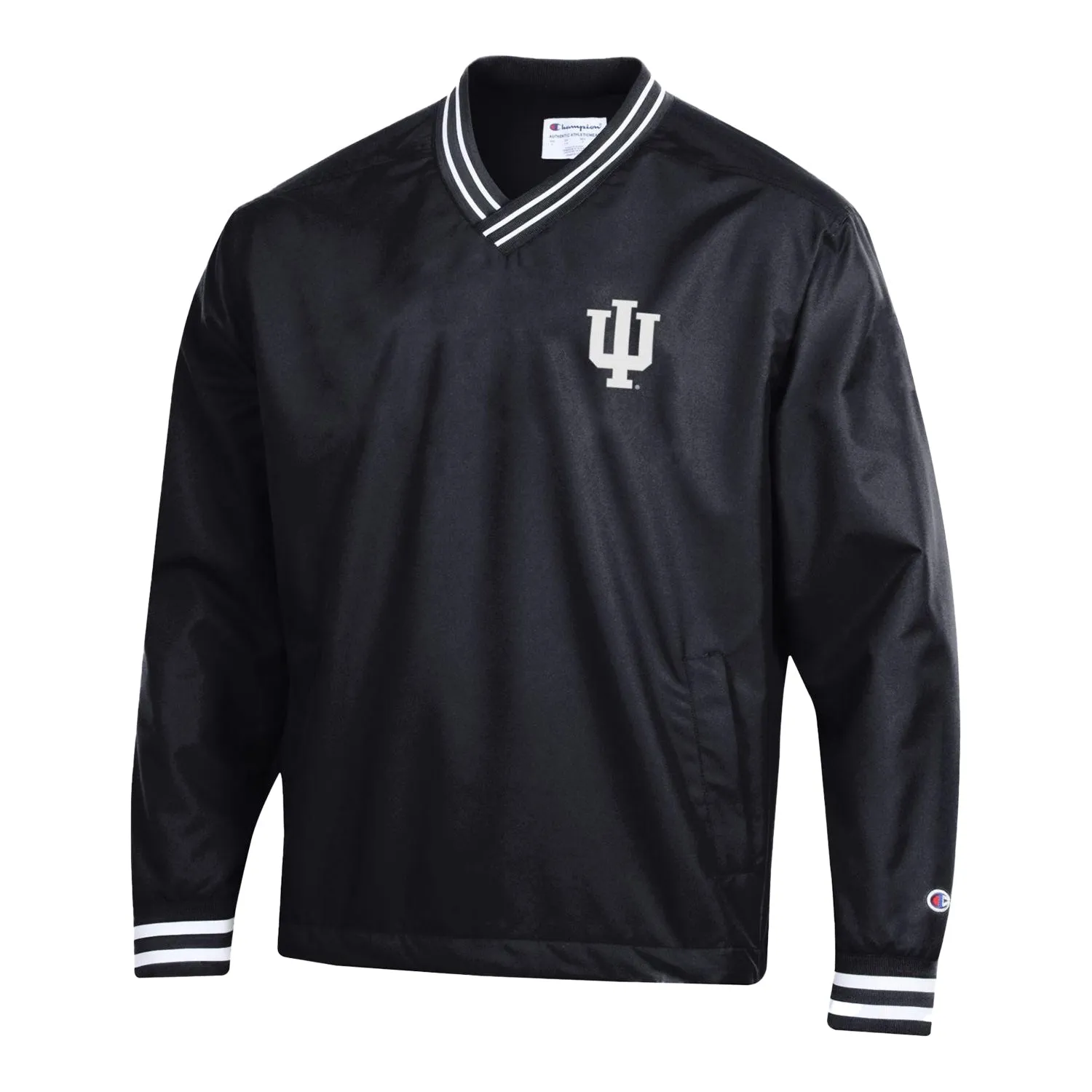 Indiana Hoosiers Super Fan Scout V-Neck Black Jacket