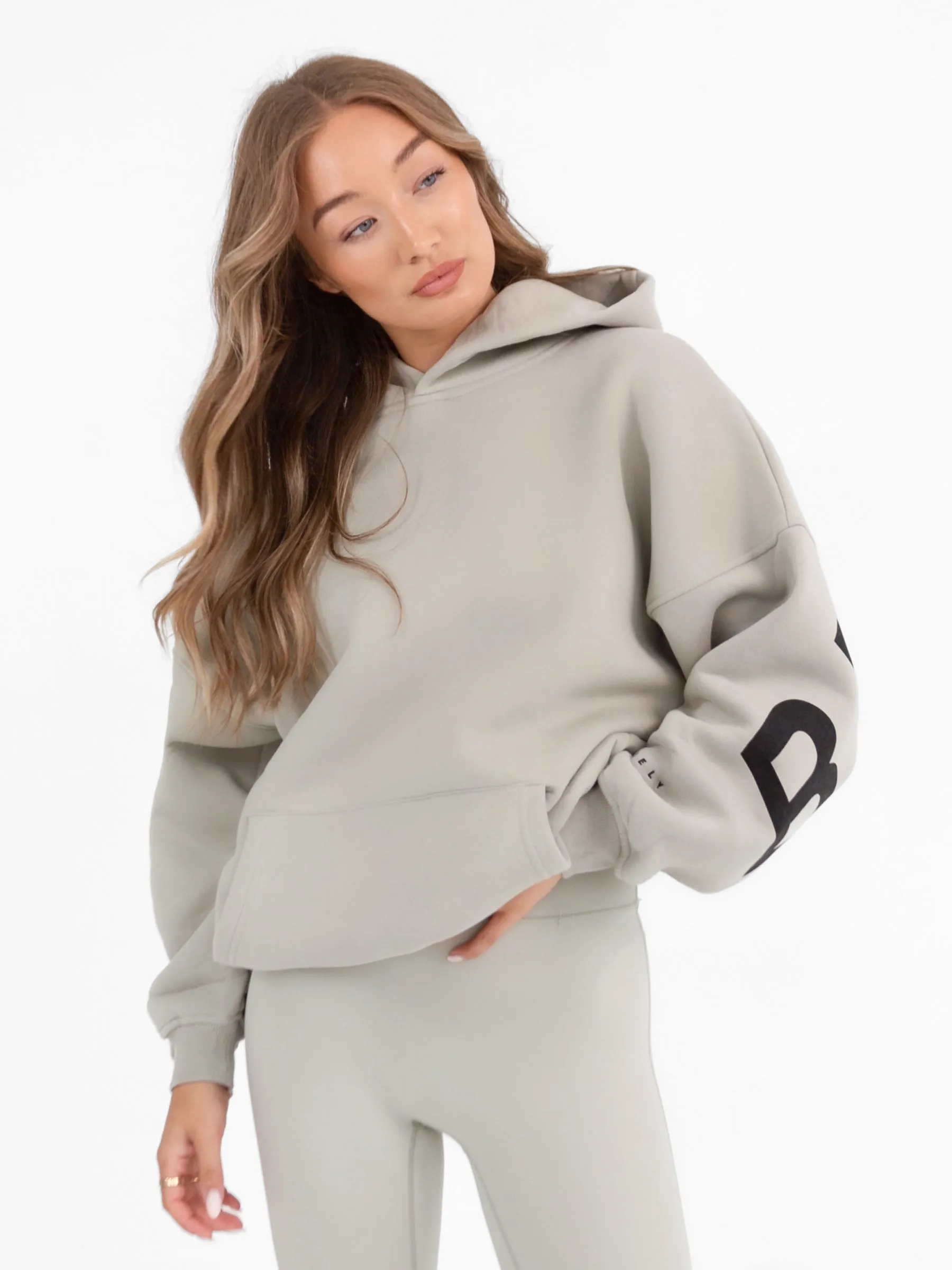 Isabel Oversized Hoodie - Grey