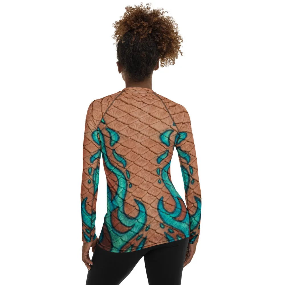 Jewel of Jupiter Fitted Rash Guard