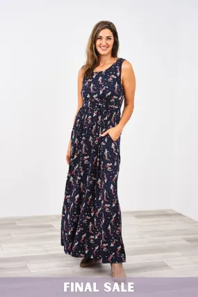 Latched Mama Mermaids Boardwalk Nursing Maxi - Final Sale