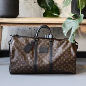 Louis Vuitton Waterproof Keepall 55 Bandoulière