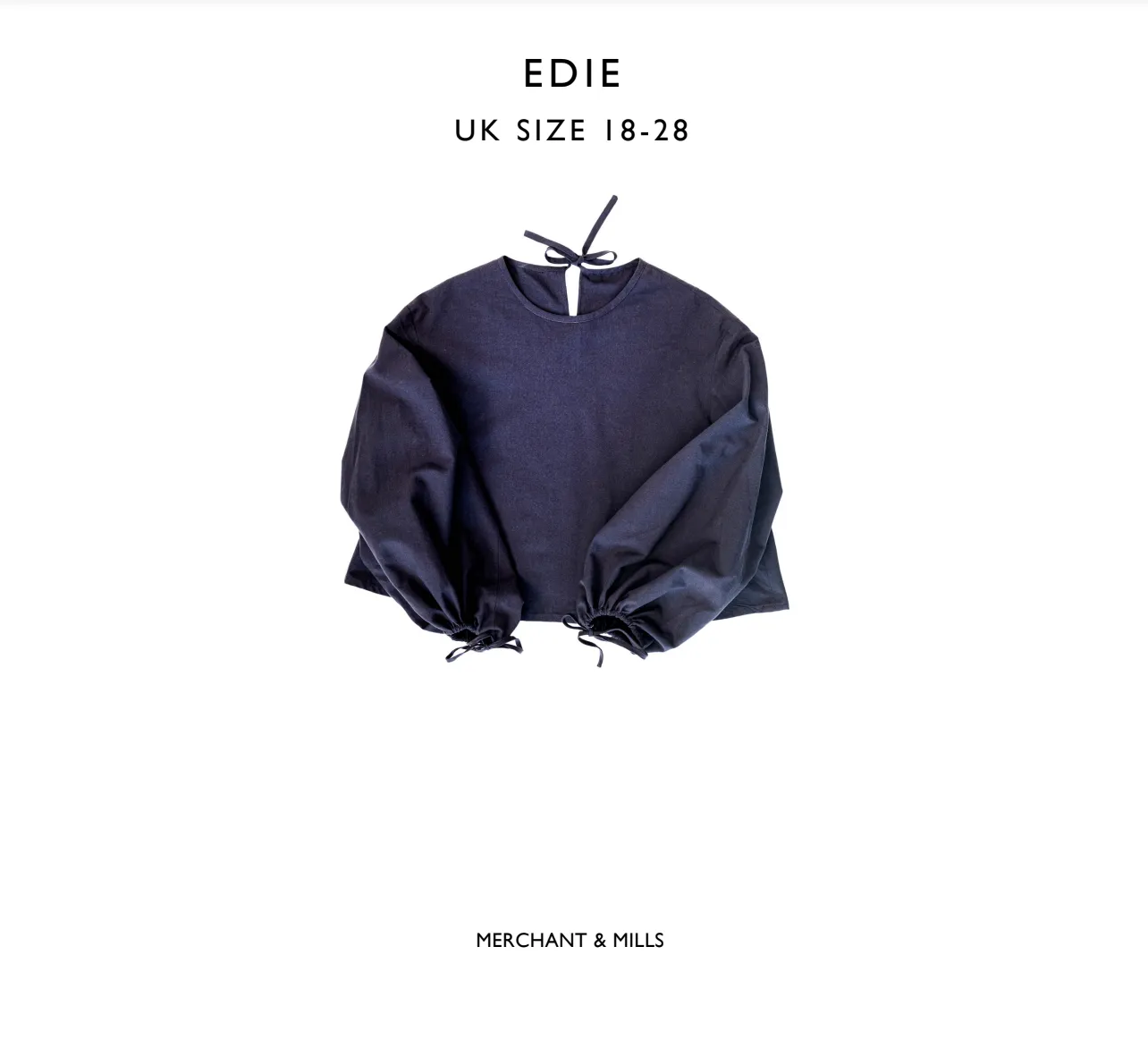 Merchant   Mills - Edie shirt