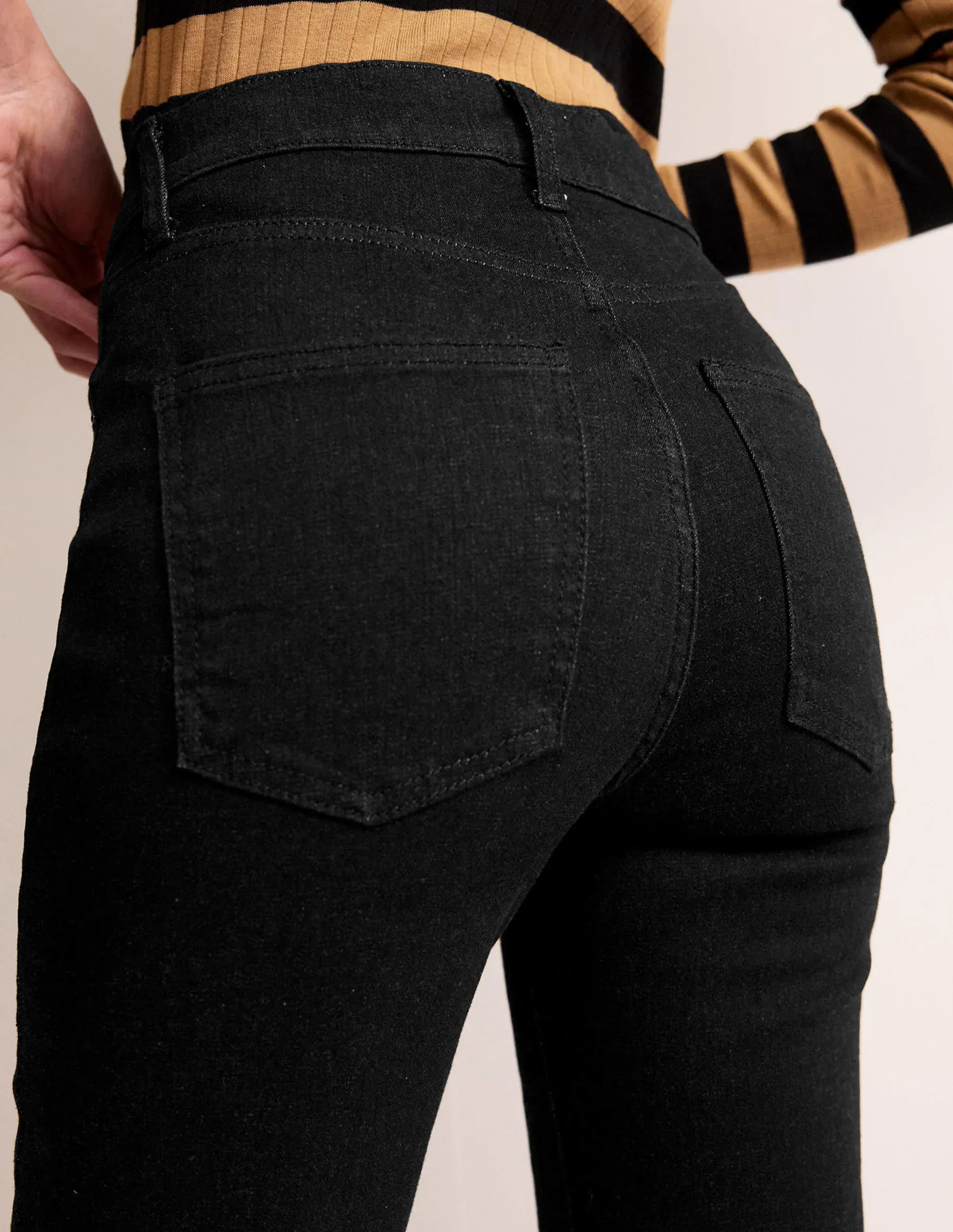 Mid Rise Slim Leg Jeans