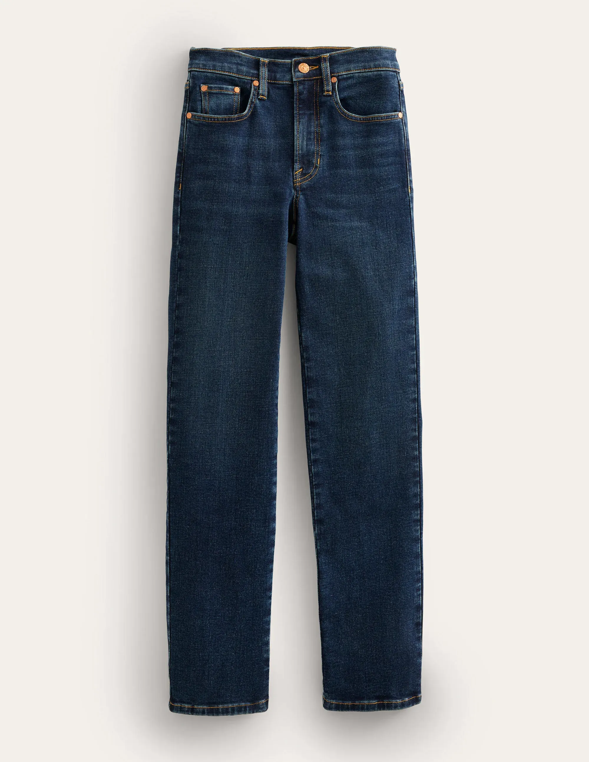 Mid Rise Slim Leg Jeans