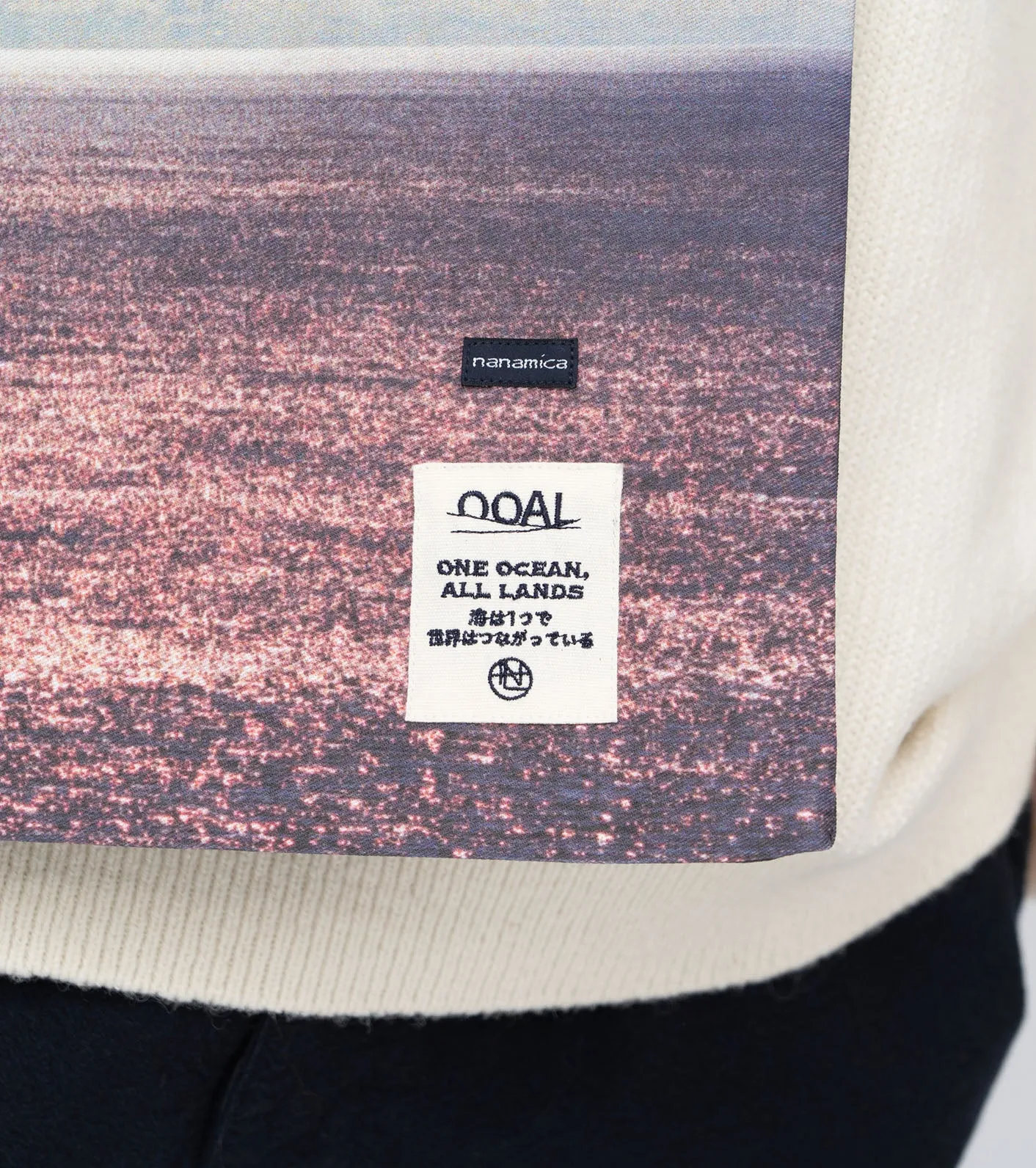 OOAL Photo Print Shoulder Bag L