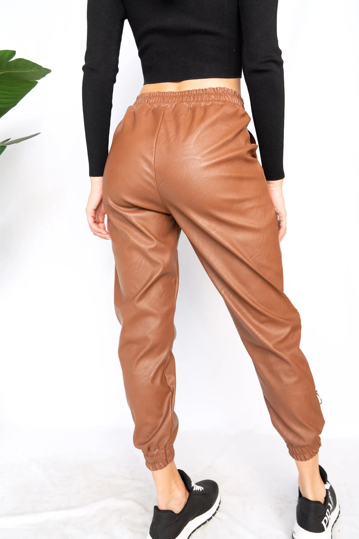 PARIS TOO High Rise Jogger Pants