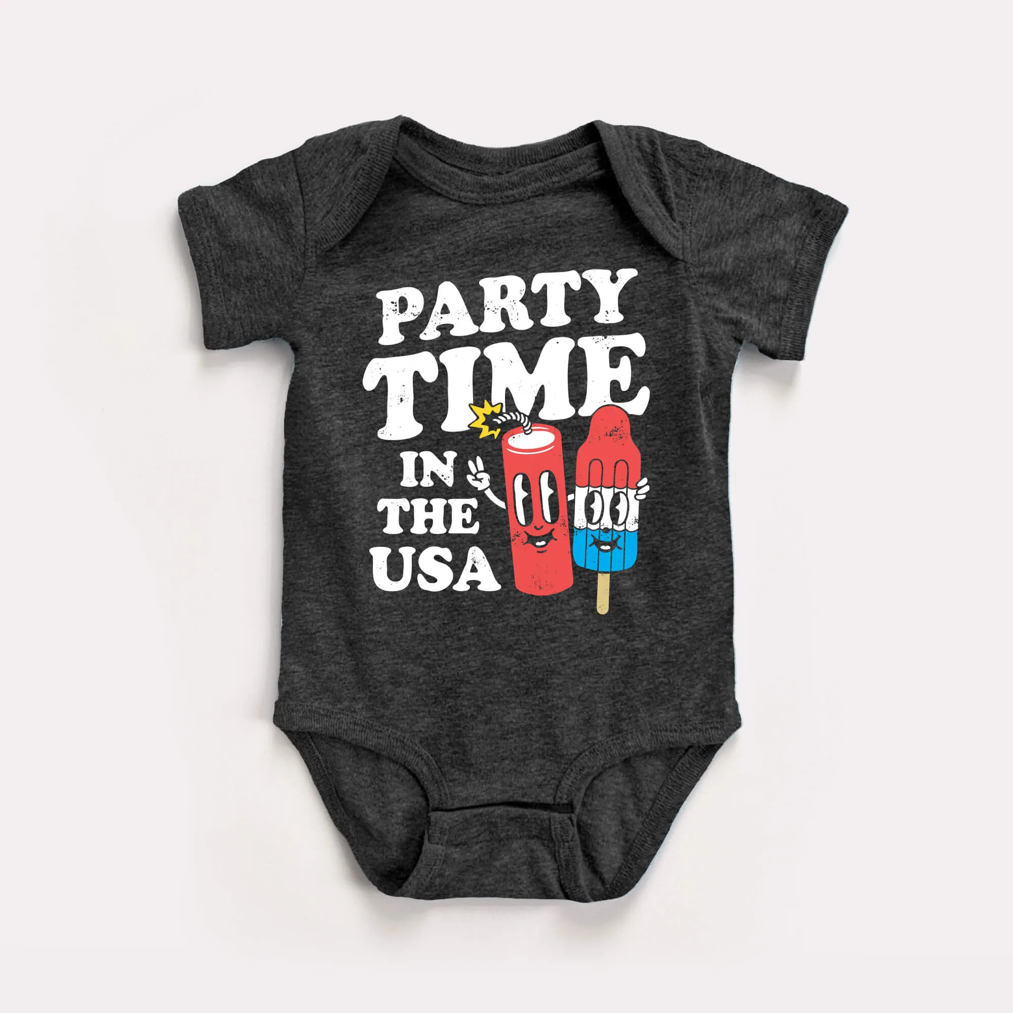 Party Time In The USA Baby Bodysuit