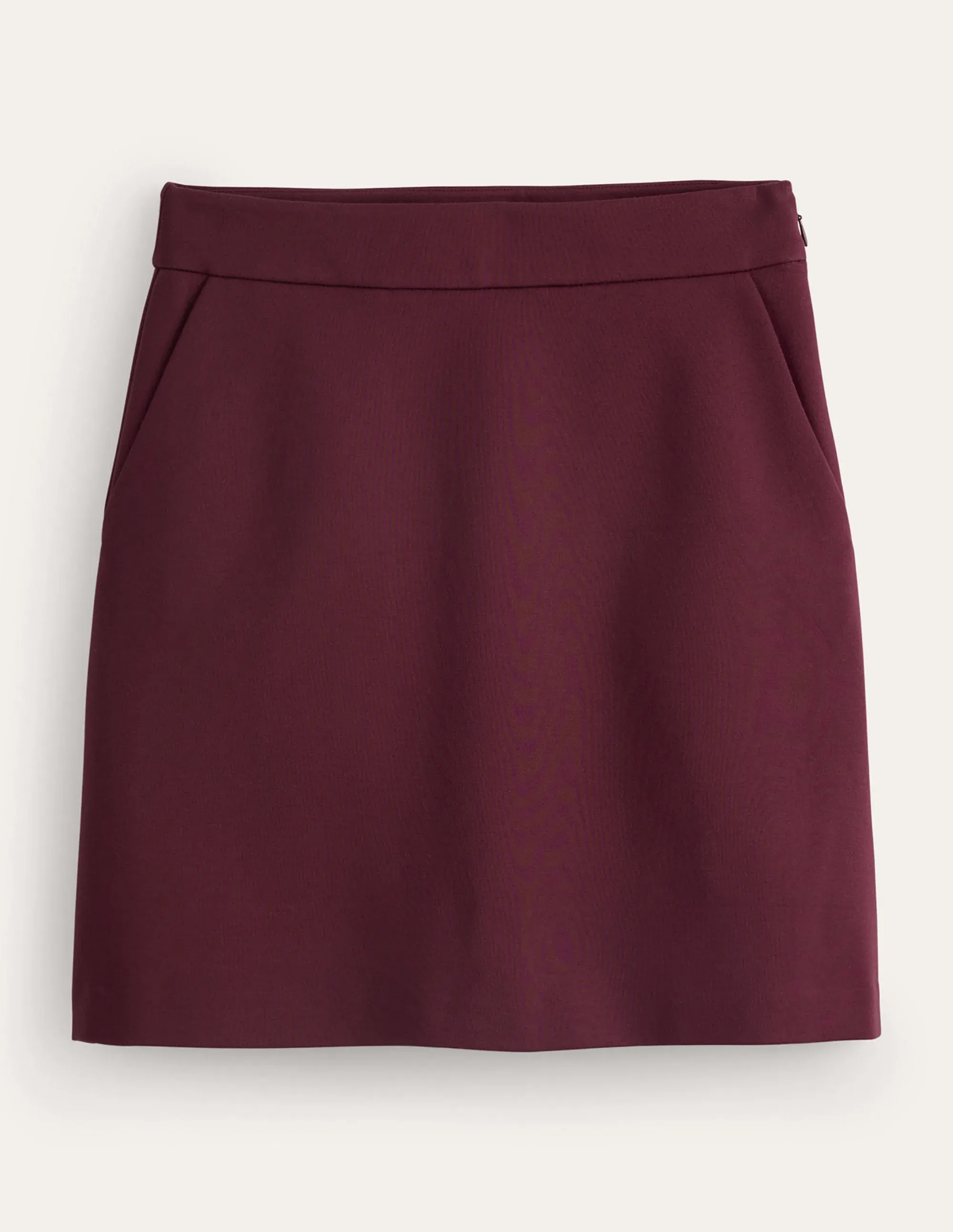 Ponte A-line Mini Skirt