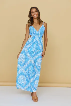 Porcelain Dreams Maxi Dress