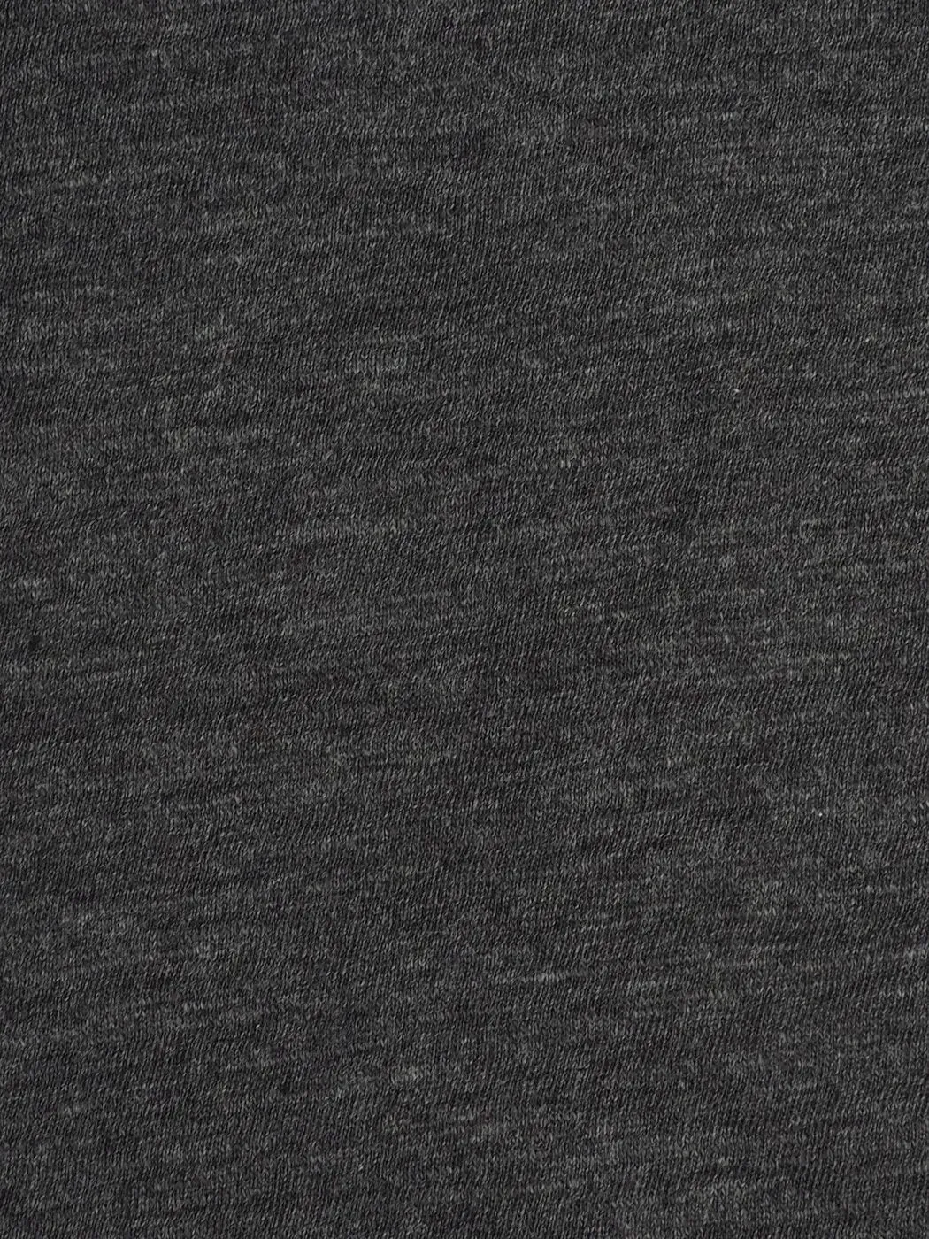 Pure Organic Cotton Light Weight Dark Grey Slub Jersey Fabric ( KJ30B881H )