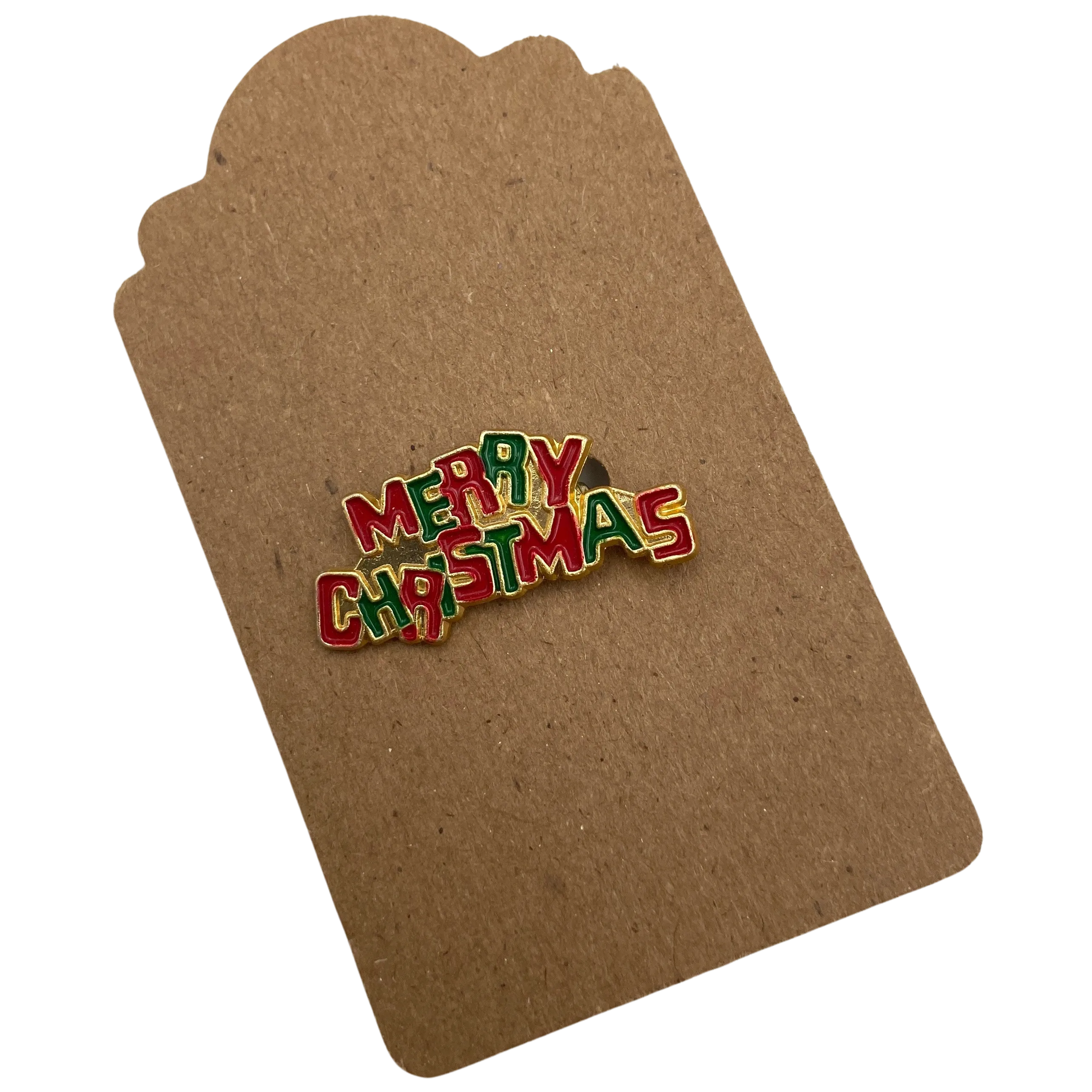 "Merry Christmas" | Christmas Flair | Metal Pins