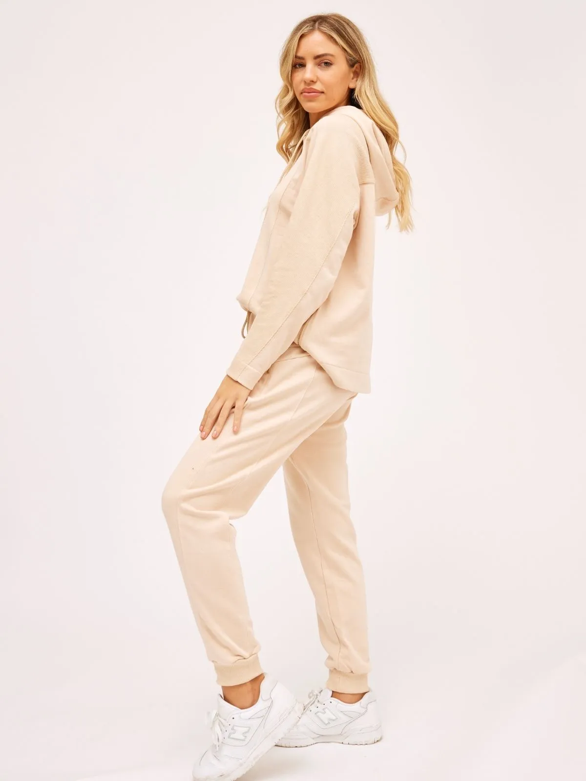 Rae Neutral Rib Detail Jogger