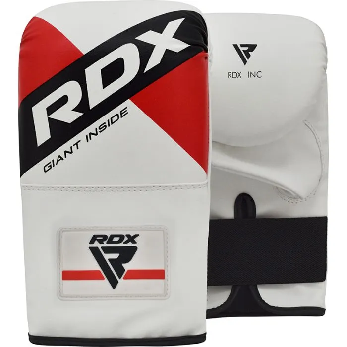 RDX F10 4ft / 5ft 3-In-1 White Training Punch Bag With Mitts Set