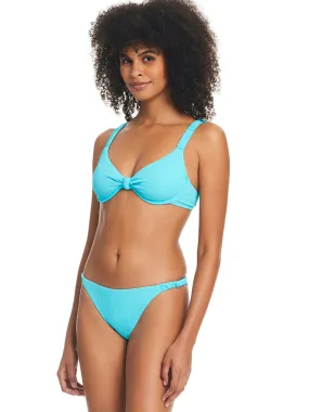 Sandbar Solids Hipster Bikini Bottom Curacao