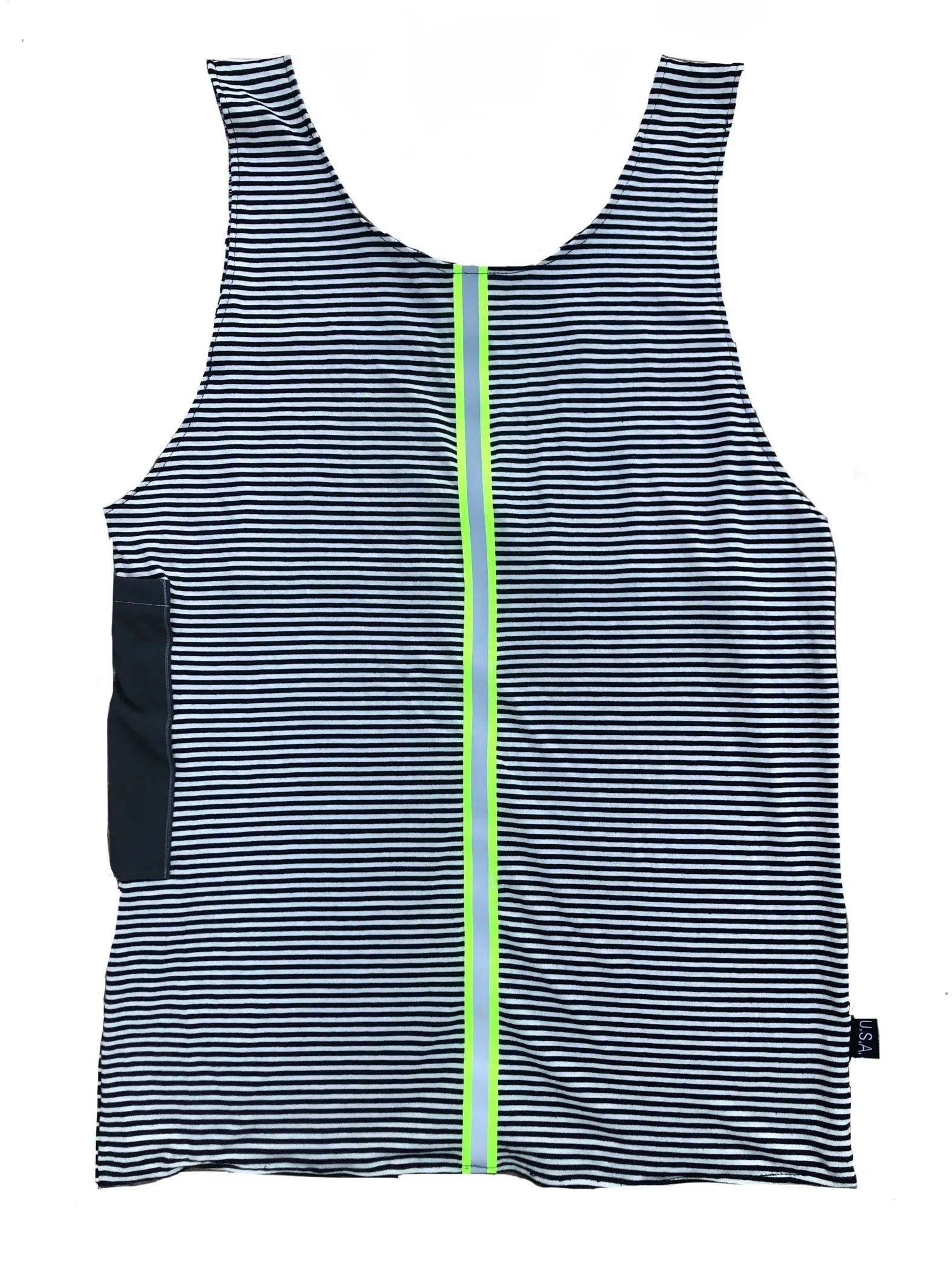 SINGLET Racing Stripes Sizes XS-XL