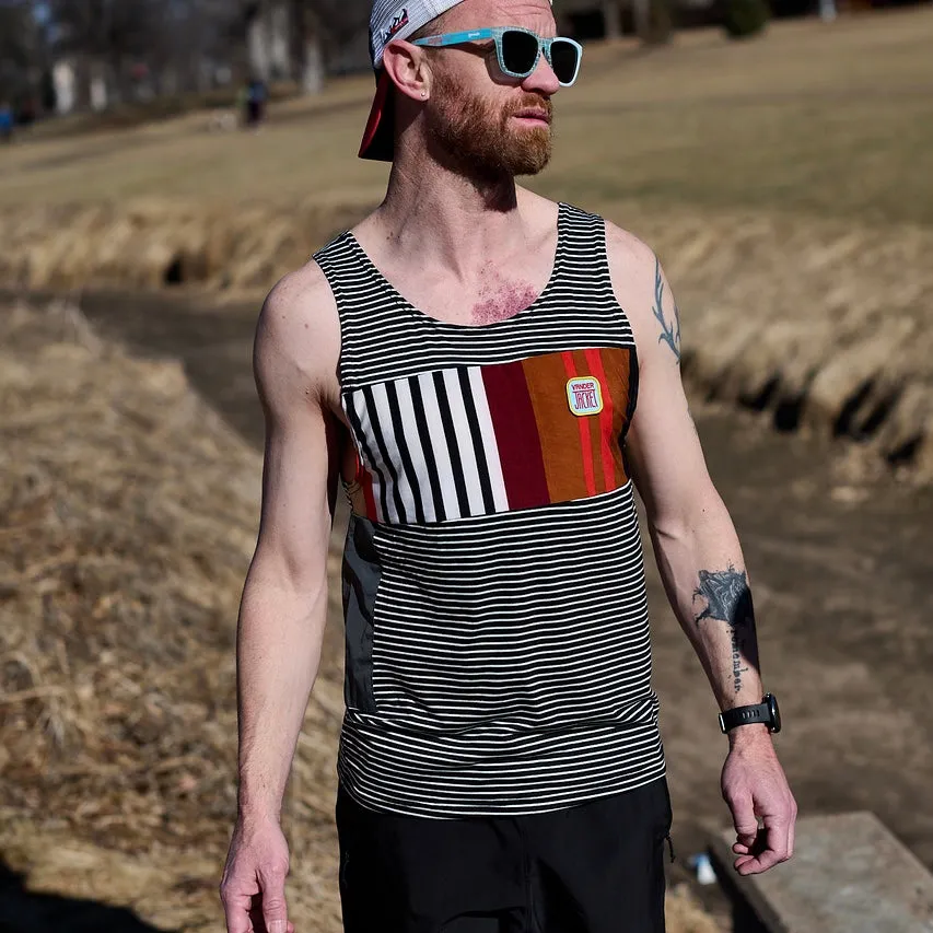 SINGLET Racing Stripes Sizes XS-XL