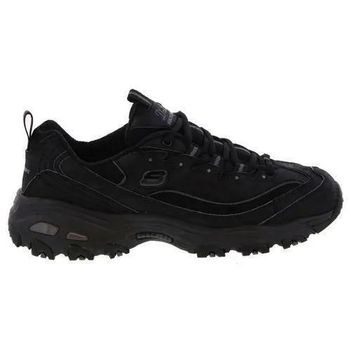 Skechers D Lites Womens Ladies Black Chunky Platform Trainers Shoes UK Sizes 4-8