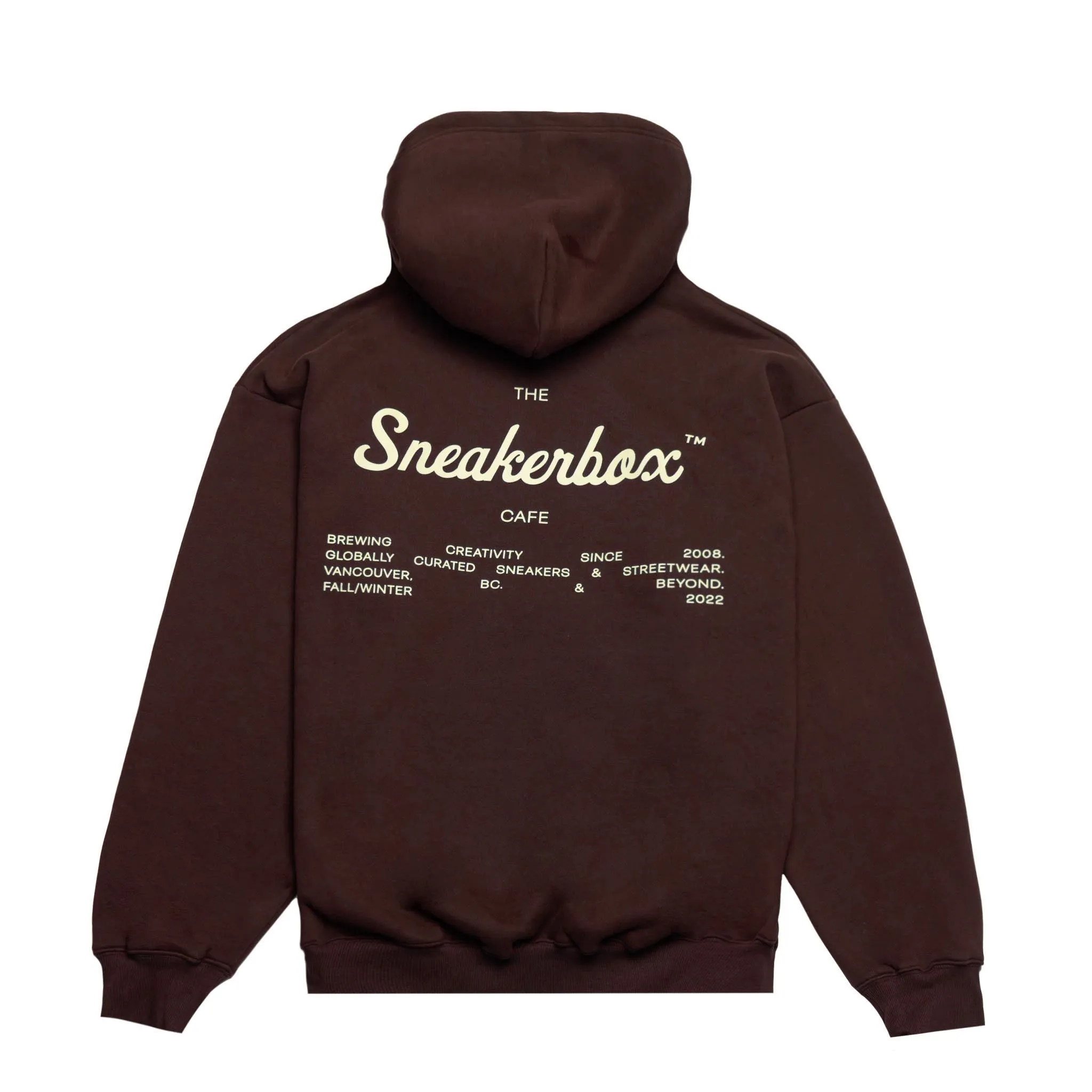 SNEAKERBOX Cafe Hoodie Mocha