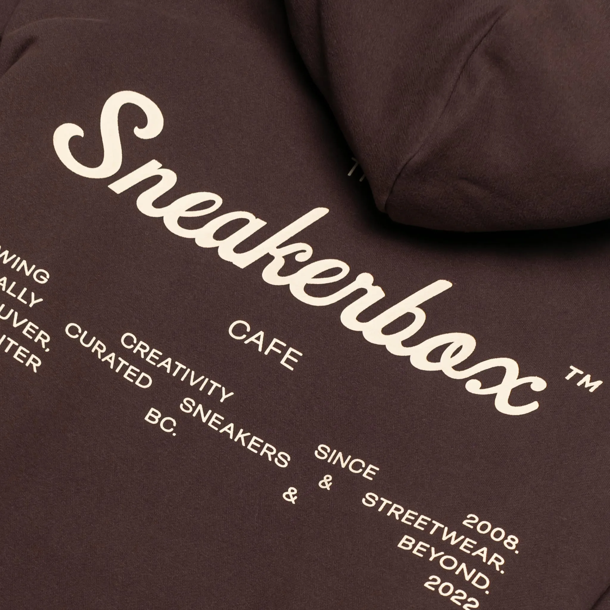 SNEAKERBOX Cafe Hoodie Mocha