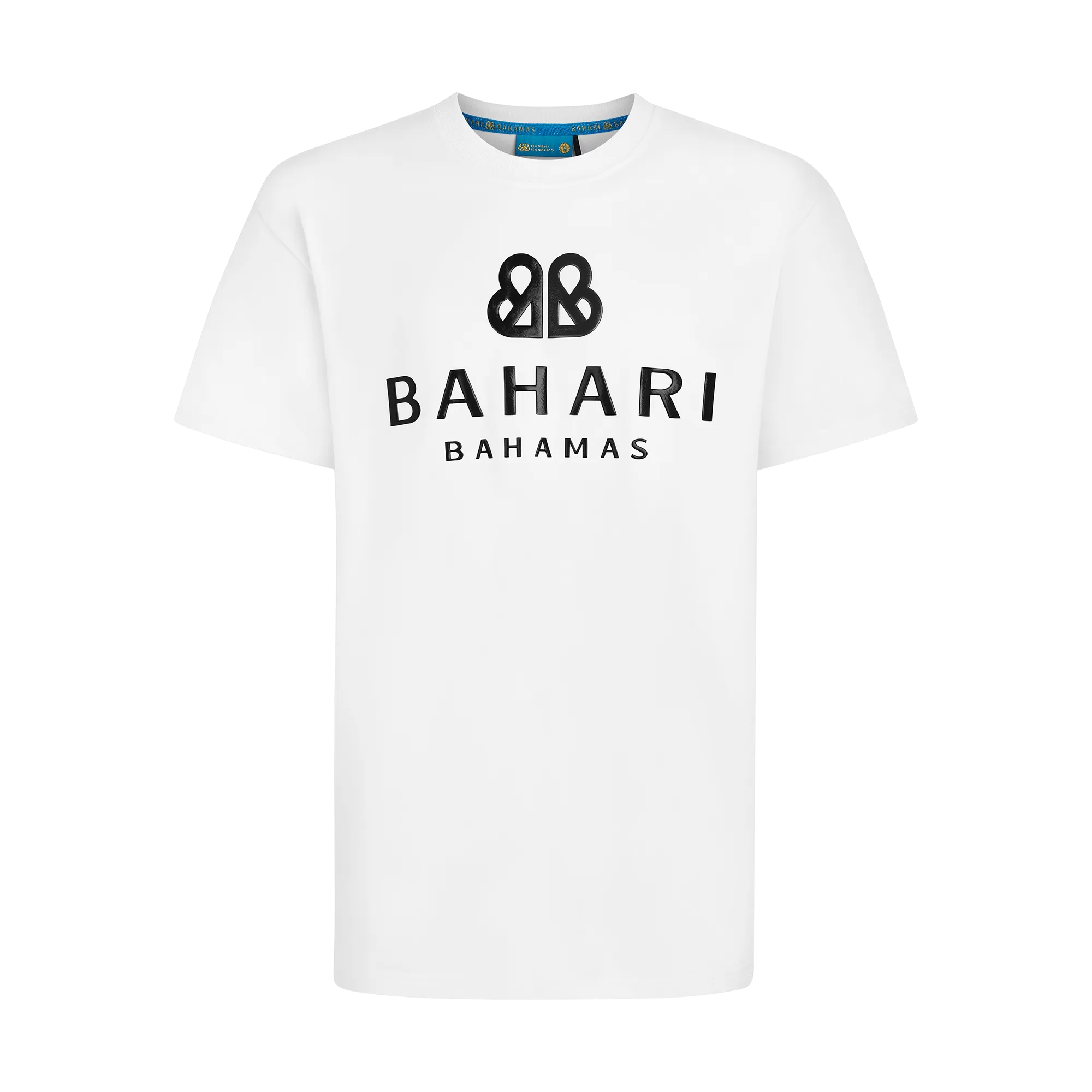 THE BAHAMIA TEE-WHITE & BLACK