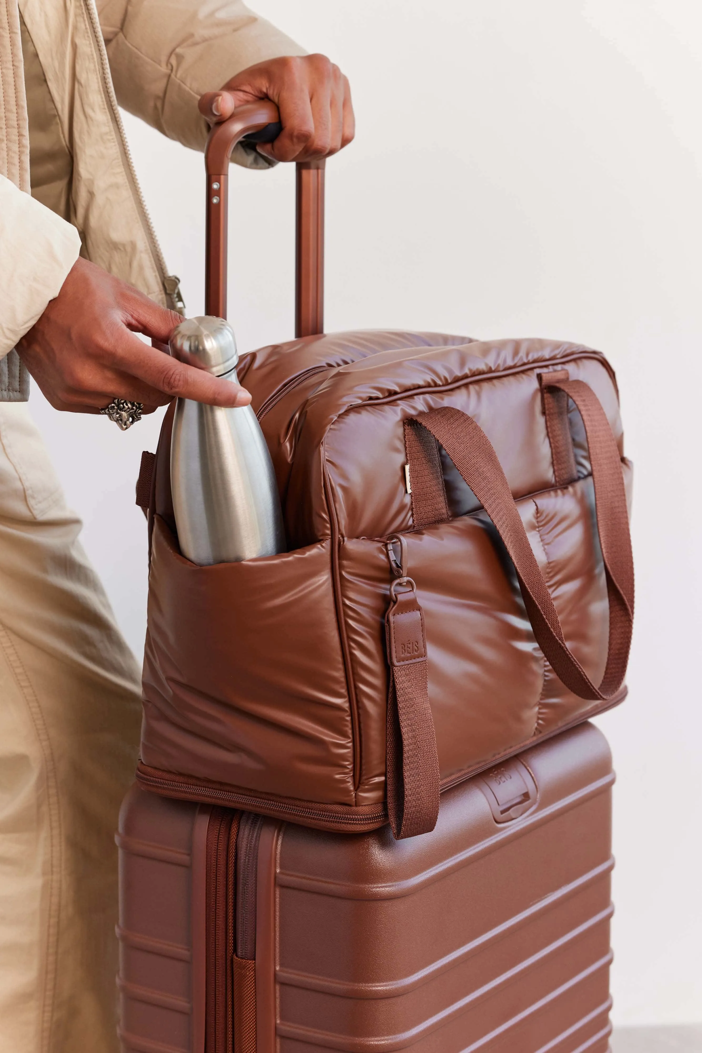 The Expandable Duffle in Maple