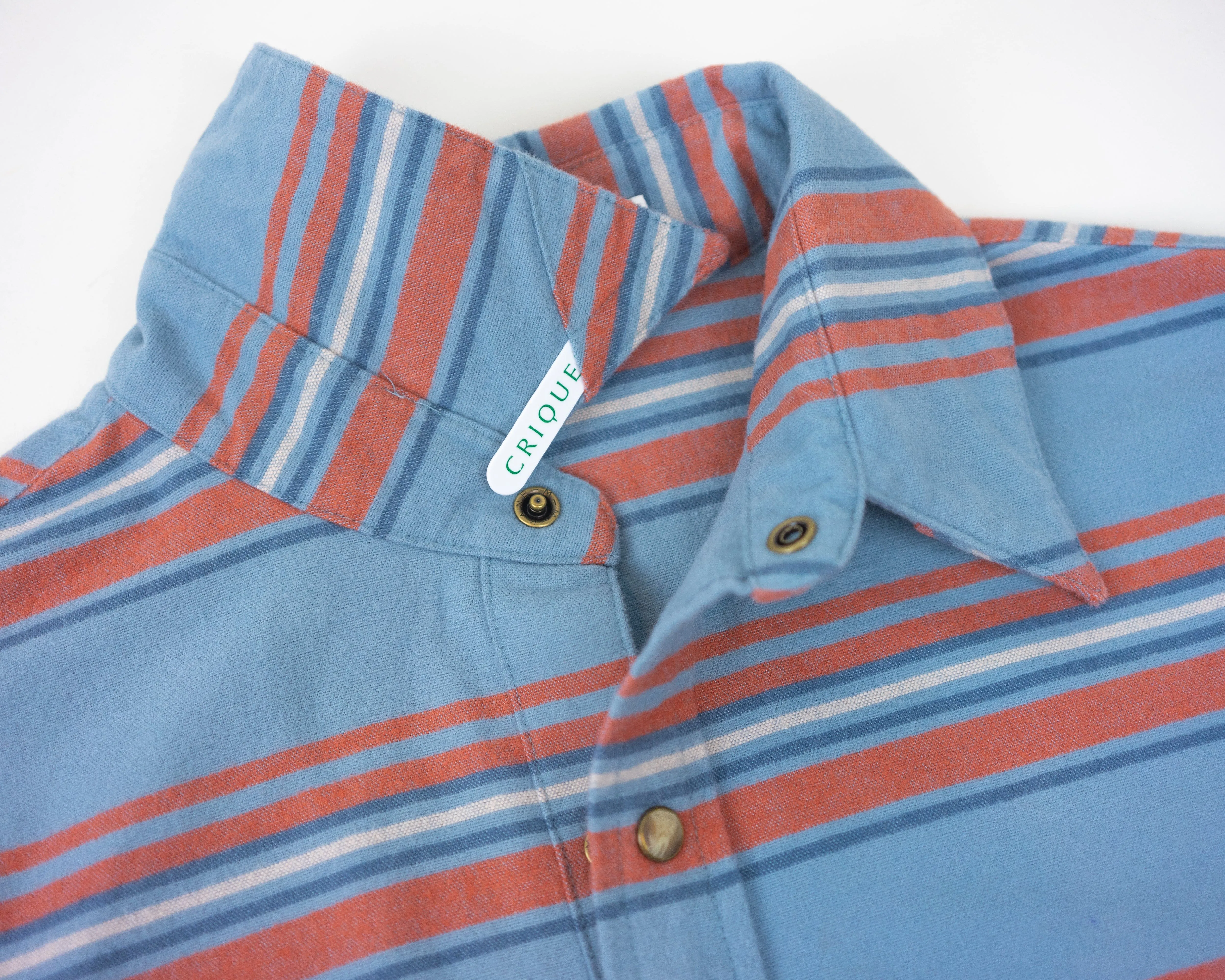 The J.R. Shirt - Blanket Stripe - Blue