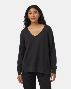 TreeWaffle Deep V-Neck Longsleeve