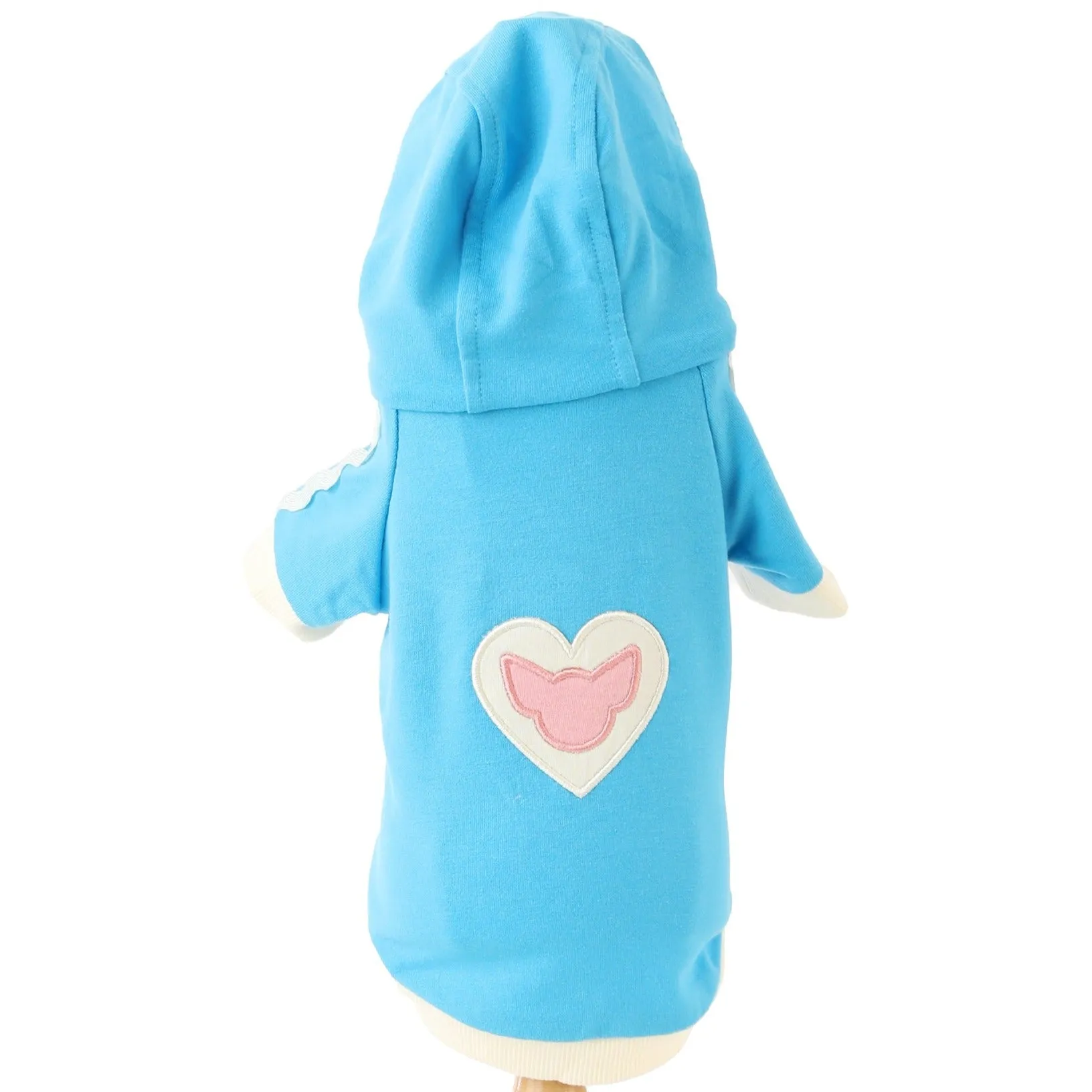 Valentine's Electric Blue Dog Hoodie | Furever your Furiend Collection