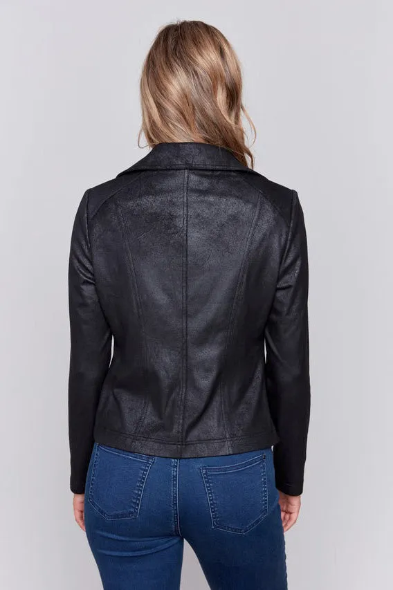 Vintage Faux Leather Perfecto Jacket