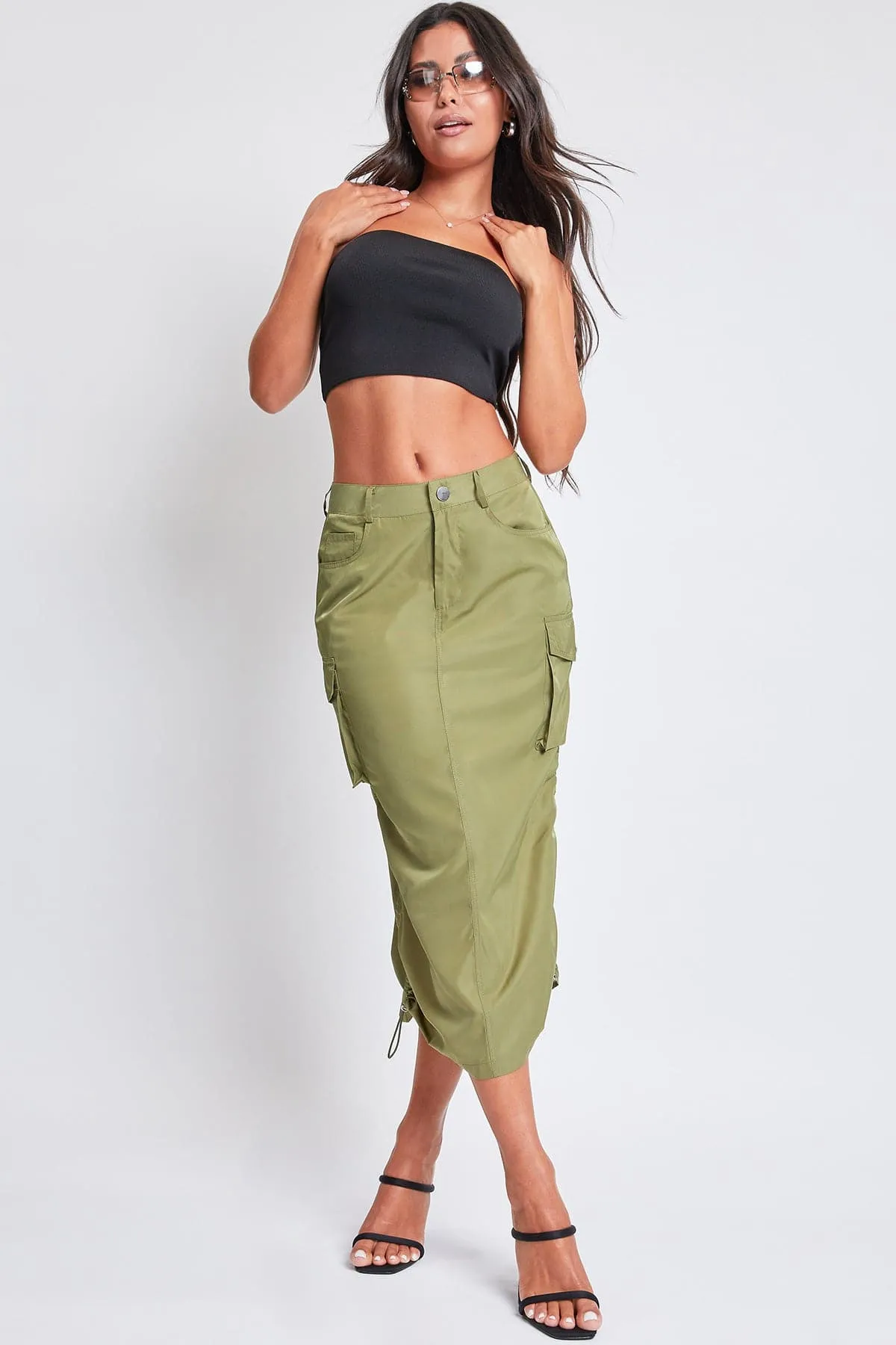 Women's Maxi Cargo Skirt