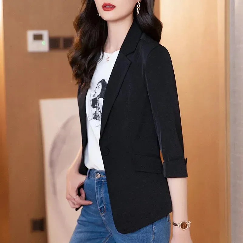 Women's Seven-Minute Sleeve Suit Jacket