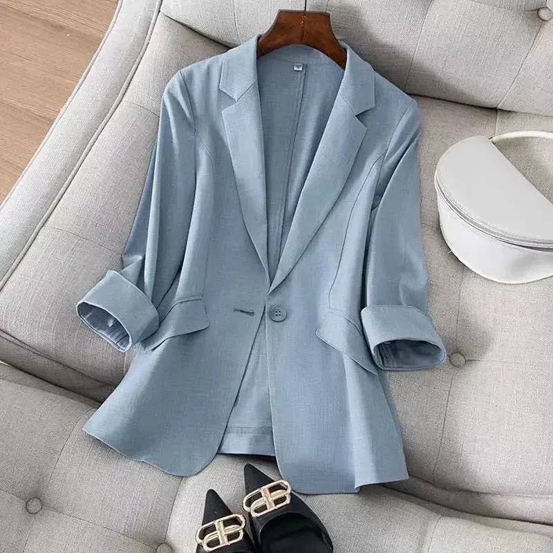 Women's Seven-Minute Sleeve Suit Jacket